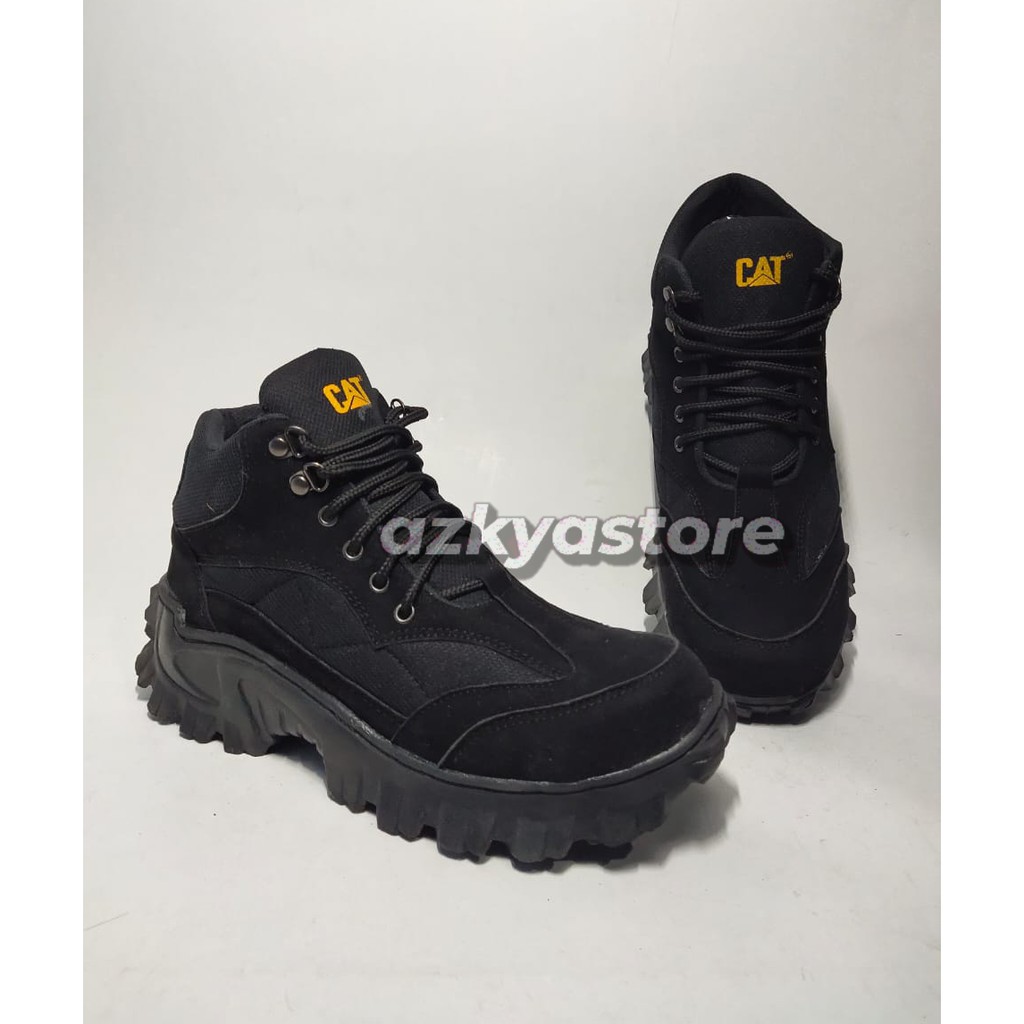 SEPATU SAFETY CATERPILLAR/SEPATU BOOT/SEPATU PRIA SAFETY/SEPATU GUNUNG/SEPATU KERJA/SEPATU PROYEK