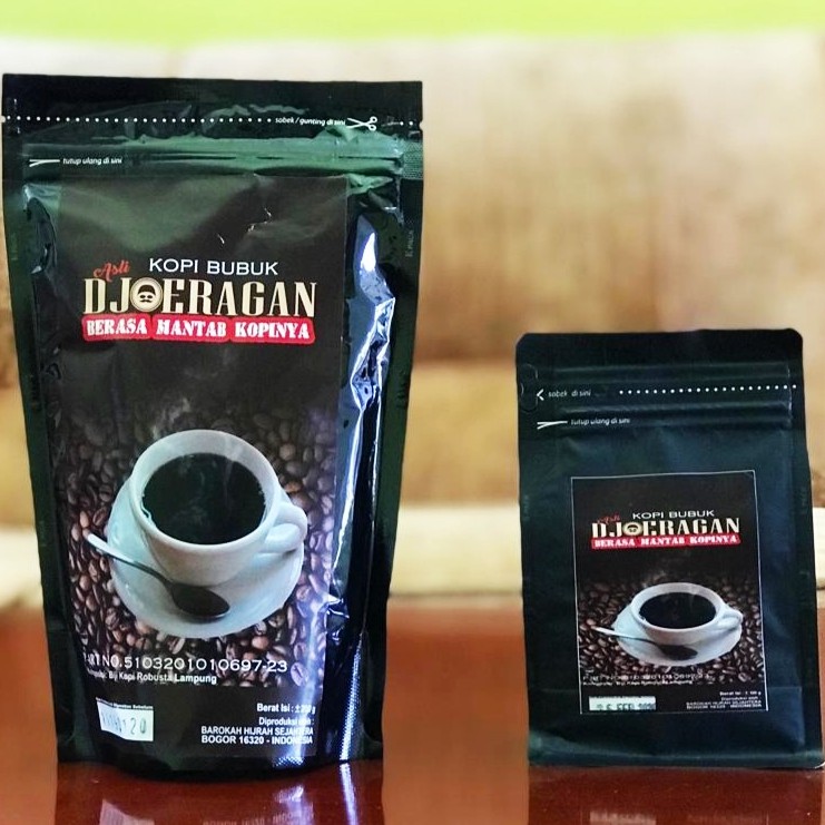 

Kopi bubuk Robusta Lampung "Djoeragan