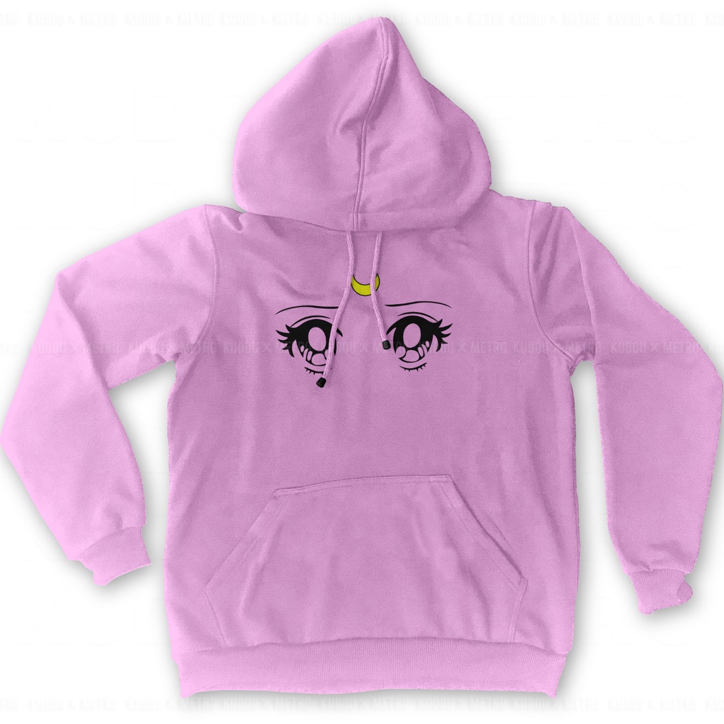 Hoodie Sailor Moon Eyes Anime Manga Premium Unisex