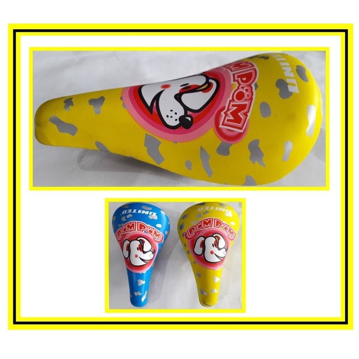 Jok Sepeda Anak - Sadle 16 United Pompom