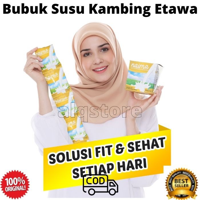 

Susu Kambing Etawa NAIMA Plus Propolis Bepolen Asli Original