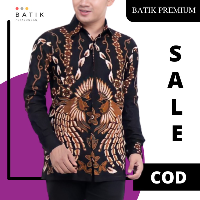 Kemeja Batik Pria Lengan Panjang Paspampres