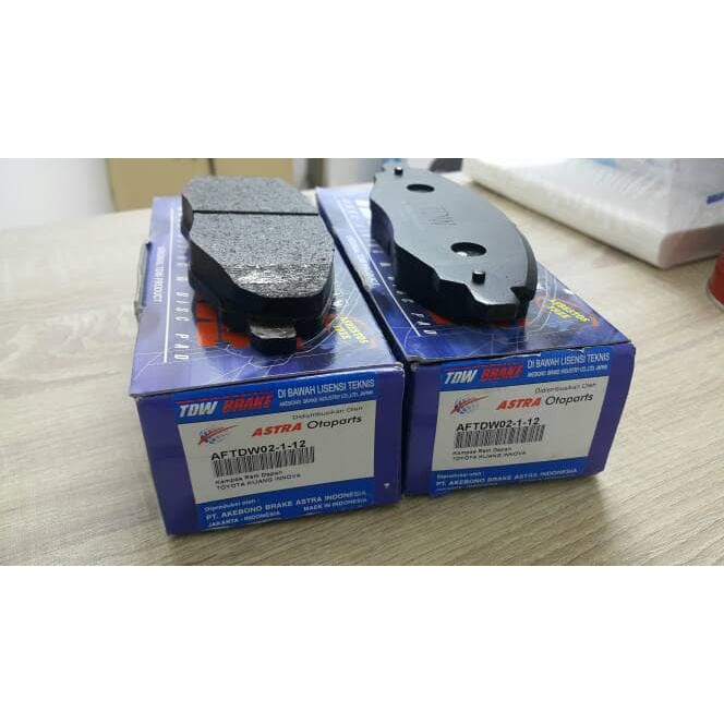 Promo Brake Pad Kampas Rem Depan Innova TDW Kampas Rem