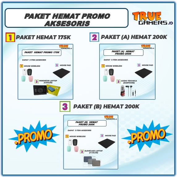 PAKET BUNDLING AKSESORIS LAPTOP &amp; COMPUTER