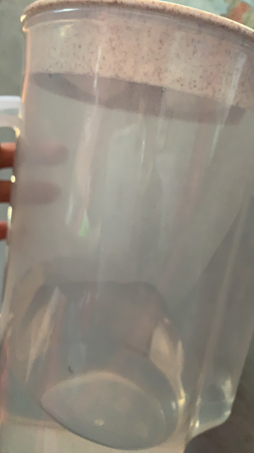 S112 Teko Jus Air Teh Kopi Wadah Plastik Bahan Jerami Dengan 4 Cangkir Bpa Free