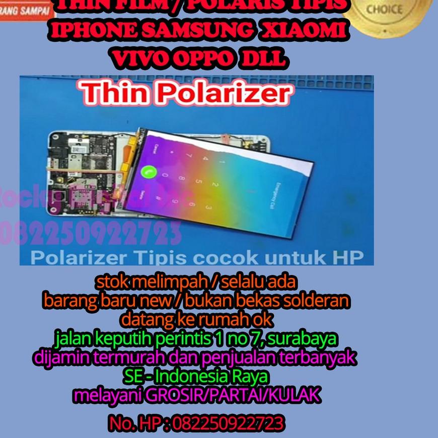 Ω Polarizer LEMBARAN Tipis 15 cm * 15 cm, 20 cm * 20 cm, 25 cm Polaris LCD Polariser untuk HP MURAH ➣