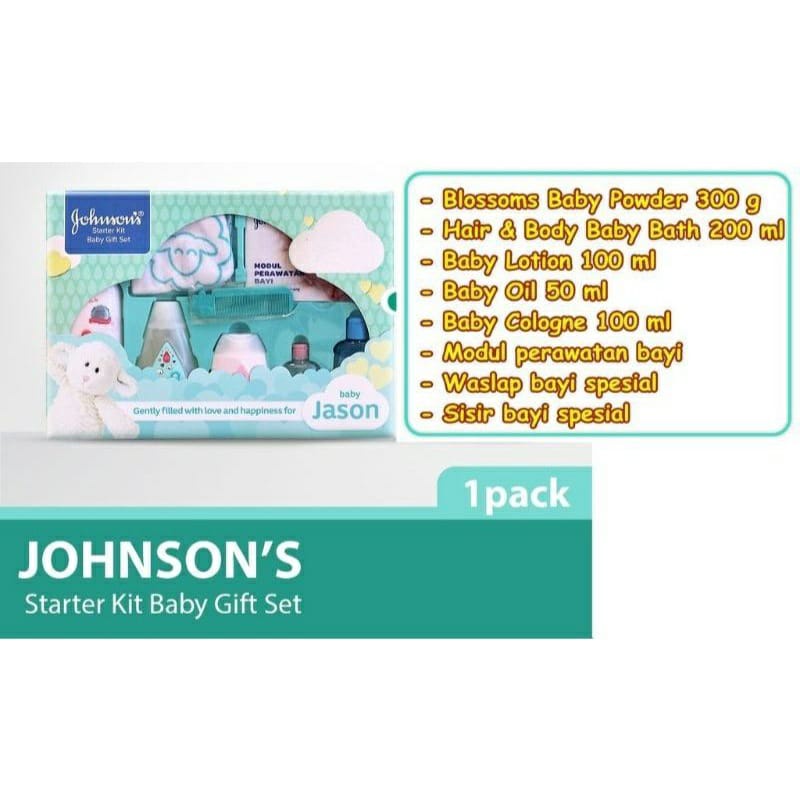 GIFT BOX JOHNSON'S BABY PAKET PERWATAN BAYI / BEDAK BAYI TERMURAH / KADO BAYI TERMURAH