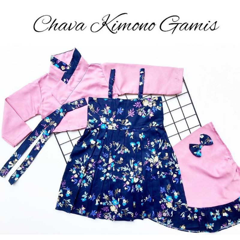 gamis anak kimono