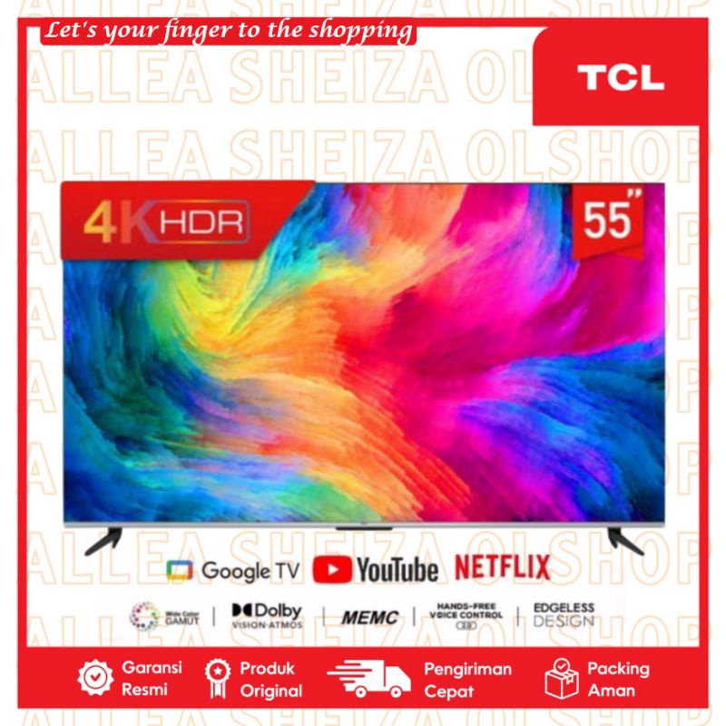 TCL 55A30 GOOGLE TV 4K UHD ANDROID 11 55 INCH