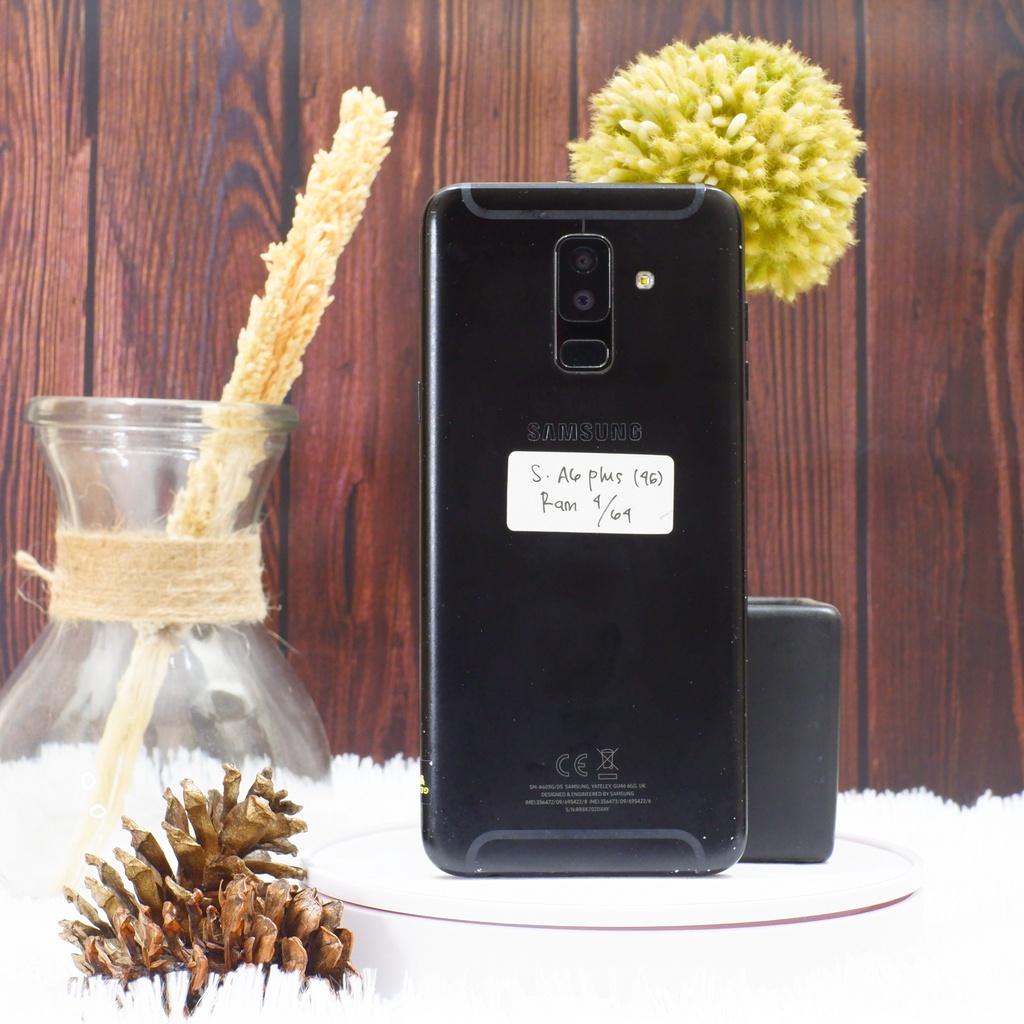 Samsung A6 Plus 4 Gb Sein Fullset termurah - Hp Bekas Second