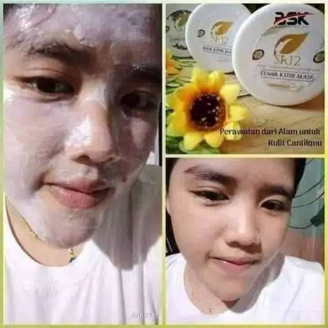 Masker Kefir SR12 /BELI MASKER GRATIS KUAS