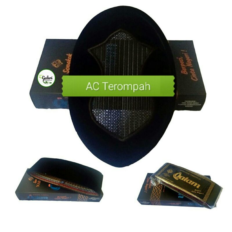 Songkok-Peci Nasional Motif AC TEROMPAH/TIJANI7