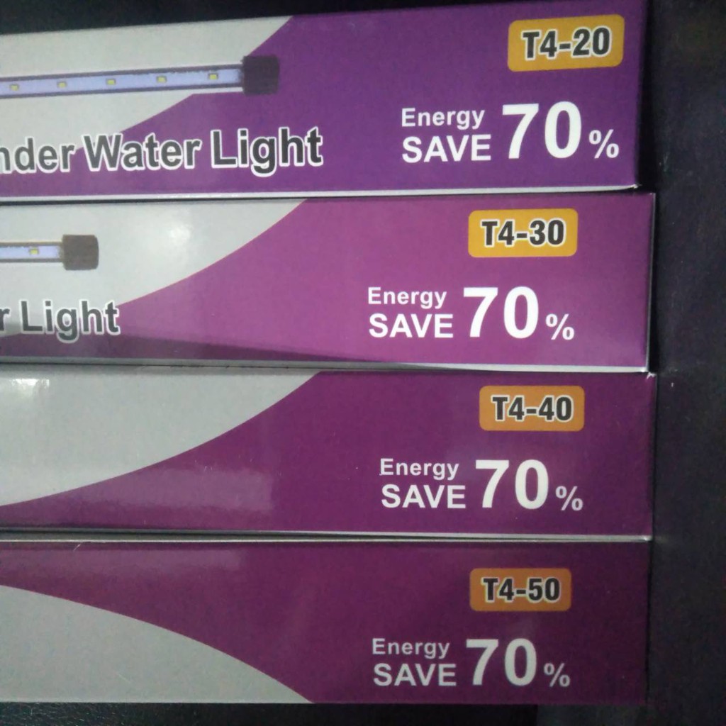 LAMPU LED EKSIS T4-20 LAMPU CELUP AQUARIUM ENERGY SAVE 70%