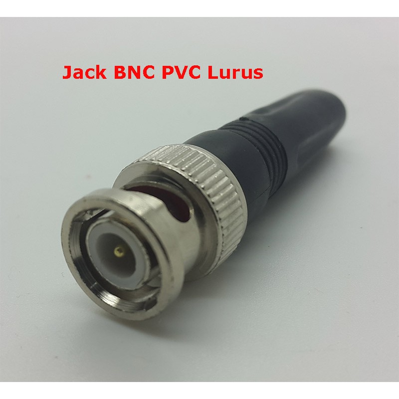 Jack BNC male PVC model Lurus