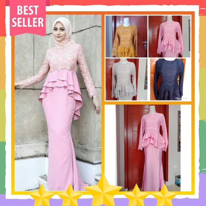 DRESS WANITA MEWAH SAMIRA / MAXI LONG DRESS SAMIRA CAPE DRESS