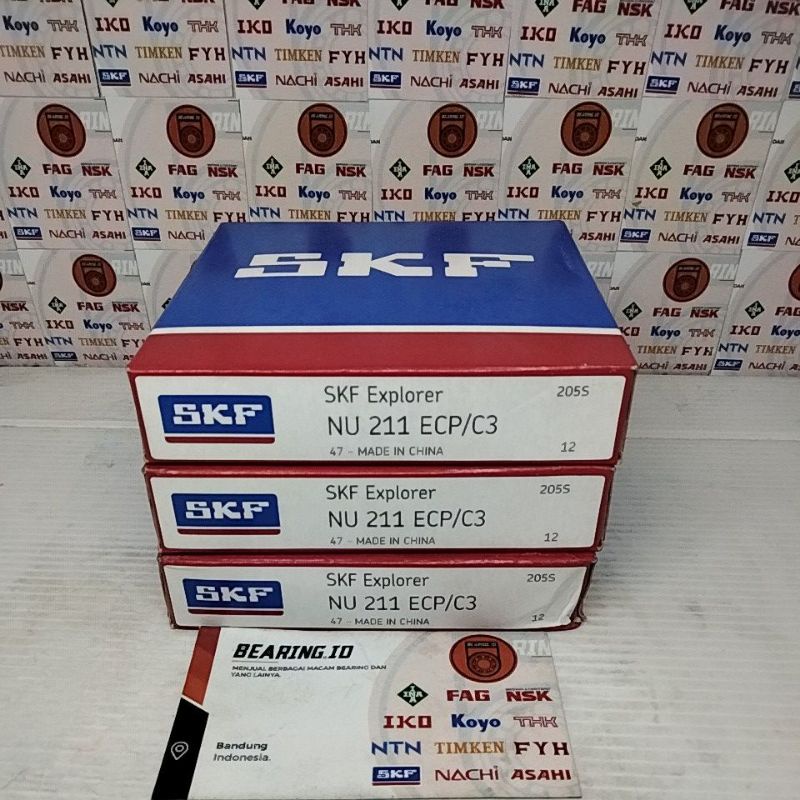 Bearing CYLINDRICAL NU 211 ECP C3 SKF ORIGINAL