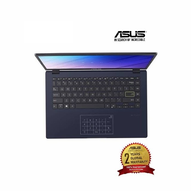 ASUS VivoBook E410KAO-VIPS621 - Peacock Blue Garansi Resmi