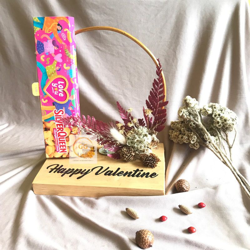 standing ring dekor / hiasan meja / kado ultah / kado wisuda