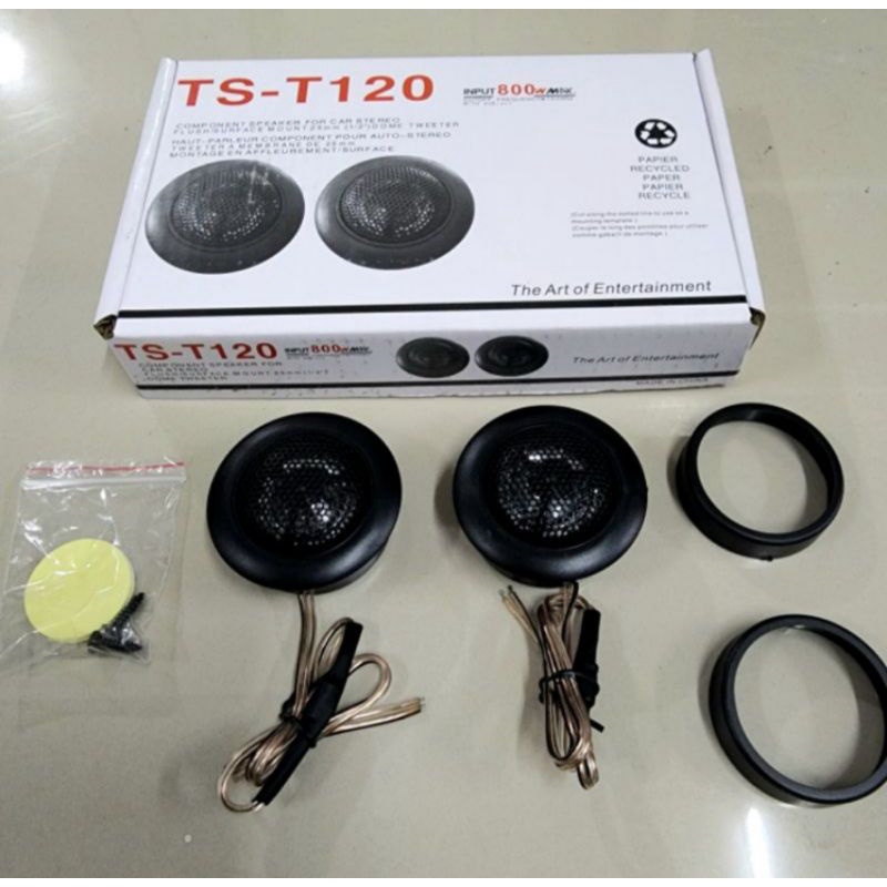 Tweeter mobil TS T120 speaker audio mobil 800w