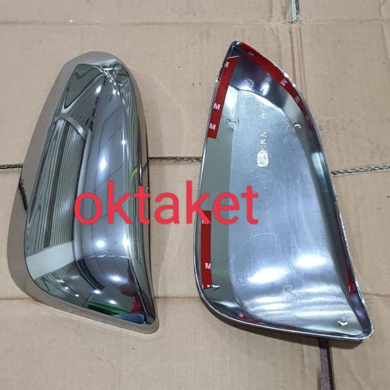 cover spion Toyota Voxy hitam Chrome Carbontivo Carbon Glossy Gr Sport