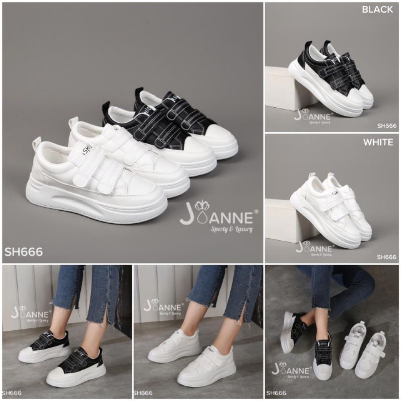 RESTOCK!! JOANNE Casual Sneakers Shoes Wanita SH666/SH02 [ORIGINAL BRAND]