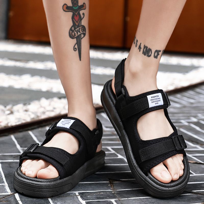 [COD &amp; Kirim Hari ini]  Sandal Gunung Pria Sendal Pria Kakinien Sandal Pria Sendal Fashion Pria Sendal Kasual Pria Sendal Gunung Pria Sendal Cowok Kekinian Sendal Pria Sol Lembut Tidak Licin Sepatu Sandal Pria Sendal Pria Casual