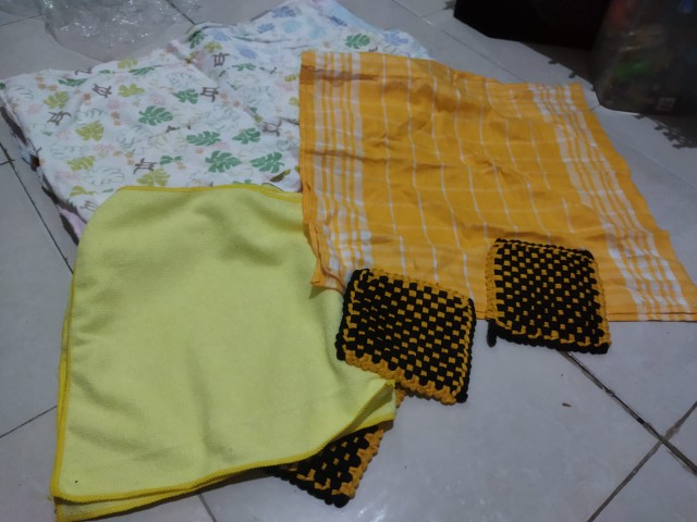 Cempal Anyam Anti Panas / Kain Lap Cempal Wajan / Lap Jampel