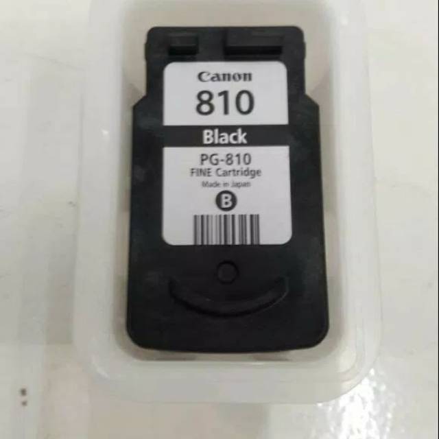 Cartridge Canon 810 Black Bekas