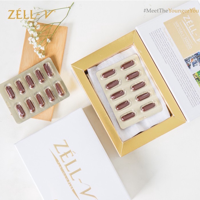 {cantikstore} zell v platinum plus - 10 capsules Murah