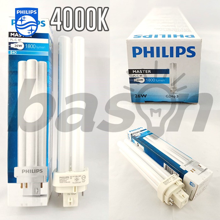 PHILIPS MASTER PL-C 4 PIN 26W - Lampu CFL 4P