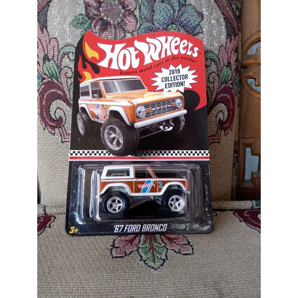 Hot Wheels 67 Ford Bronco 2019 Collector Edition