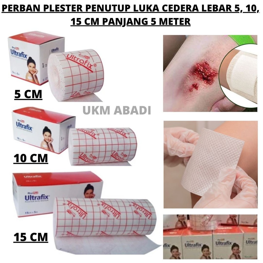 Perban Plester Penutup Luka Cidera Bahan Perekat Elastis Anti Sakit 113174