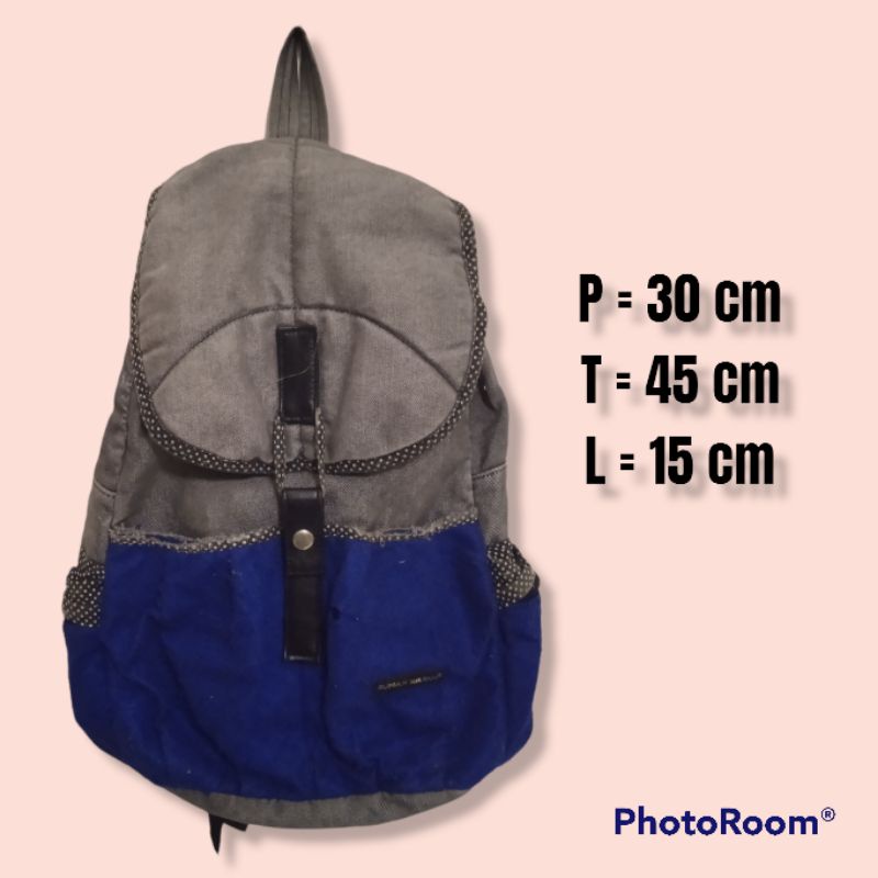Ransel Rumah warna preloved