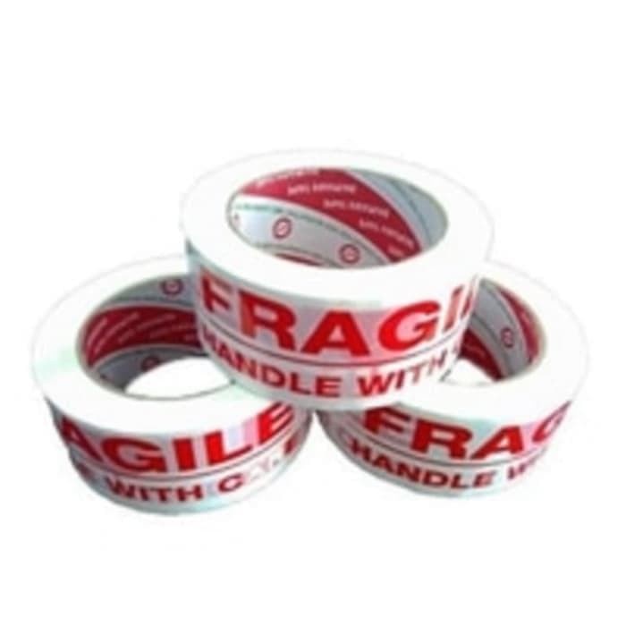 

Gaya Lakban Daimaru Fragile / Plakban Fragile Daimaru 100 Yard Bergaransi