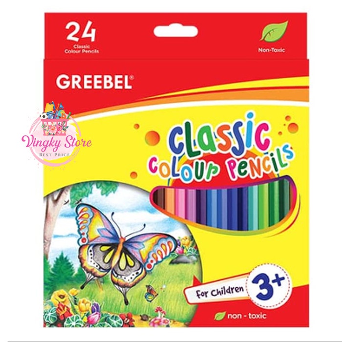 

Diskon Pensil Warna Classic 24 Warna Greebel Hot Sale