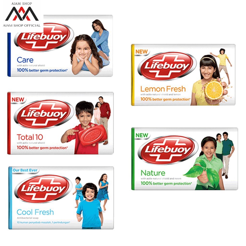 Lifebuoy Sabun Mandi Batang Semua Varian - 75g