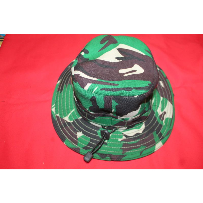 TOPI RIMBA VELBED kualitas premium bahan sritex PAKAI KAWAT