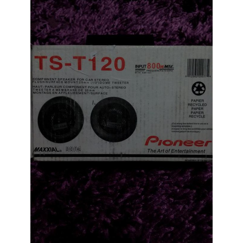 tweeter PIONEER Terbaik