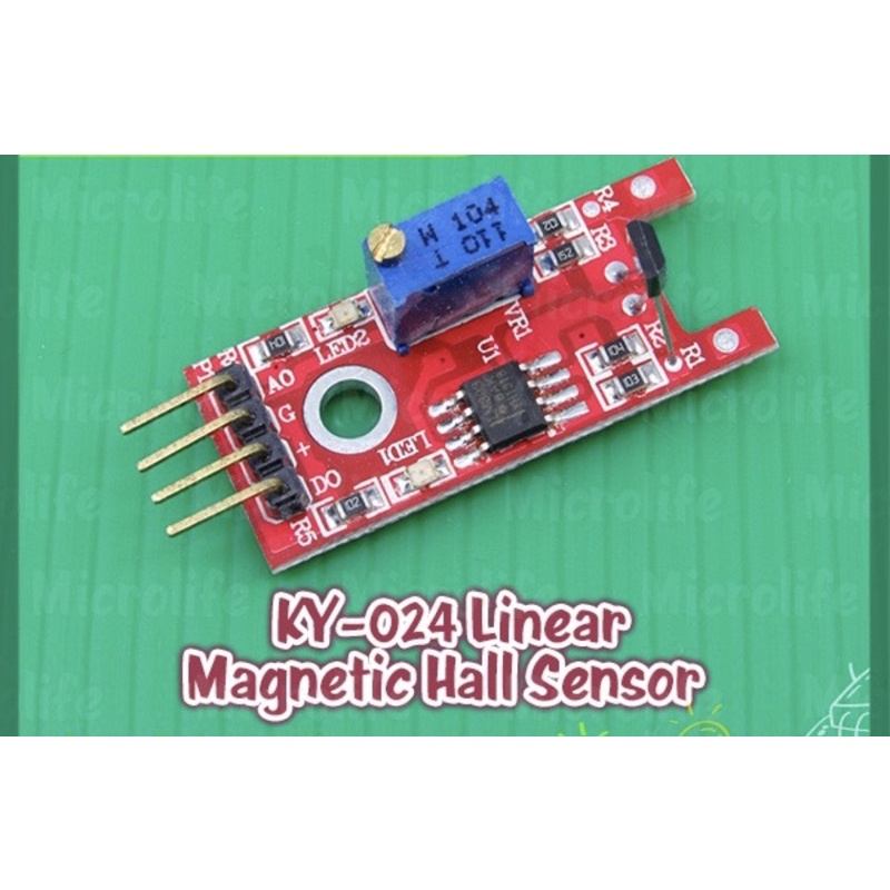 Modul linear magnetic hall sensor