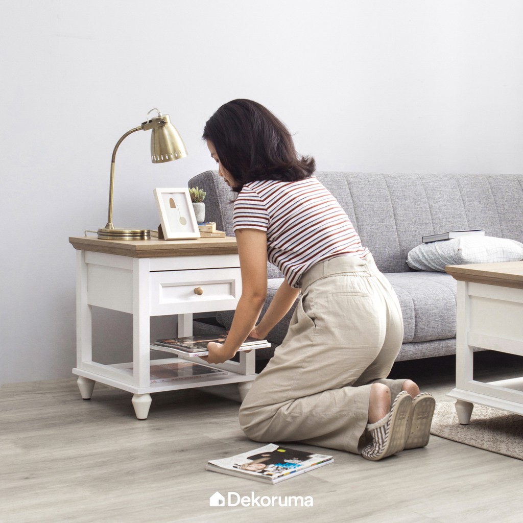 Dekoruma Kanou Meja Nakas Minimalis Samping Kamar Tidur - Bedside Table