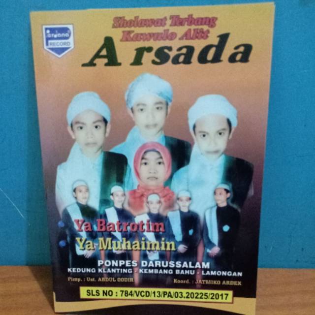 Vcd Sholawat Arsada Ya Badrotim Shopee Indonesia
