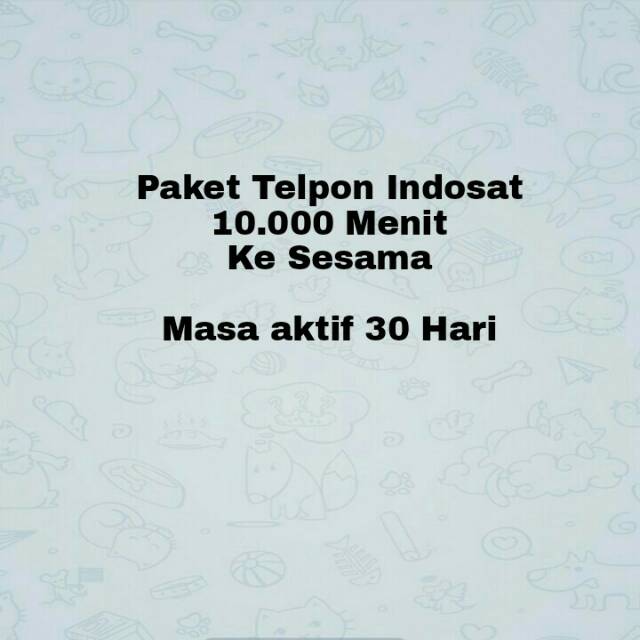 paket telpon Indosat unlimited