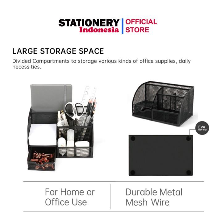 

Kotak Storage Meja Desk Organizer Kotak Memo - Khinsun Mo6014 - Hijau