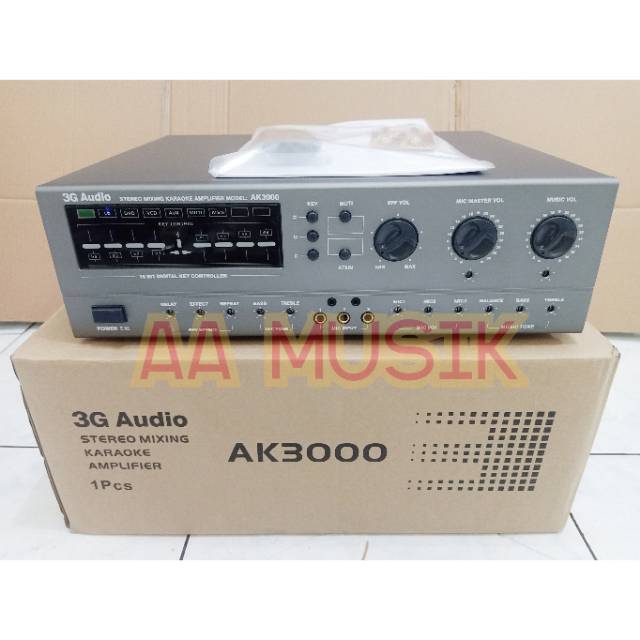 AMPLI MIXER 3G AUDIO AK-3000 PROFESSIONAL MIXING AK3000
