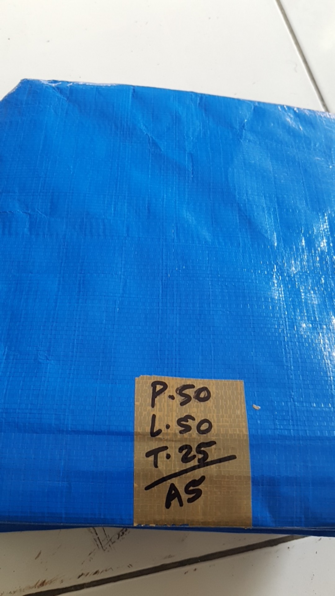 Terpal Kolam Ikan Mini Type A5 Korea Original Ukuran 50x50x25