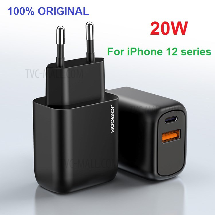 JOYROOM Fast Charger 20W Dual Port PD+QC 3.0 L-QP204 Original