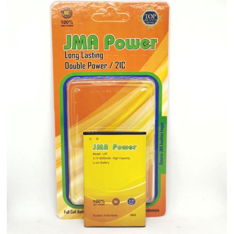 Baterai JMA Power Double Power Original For Brandcode L5F