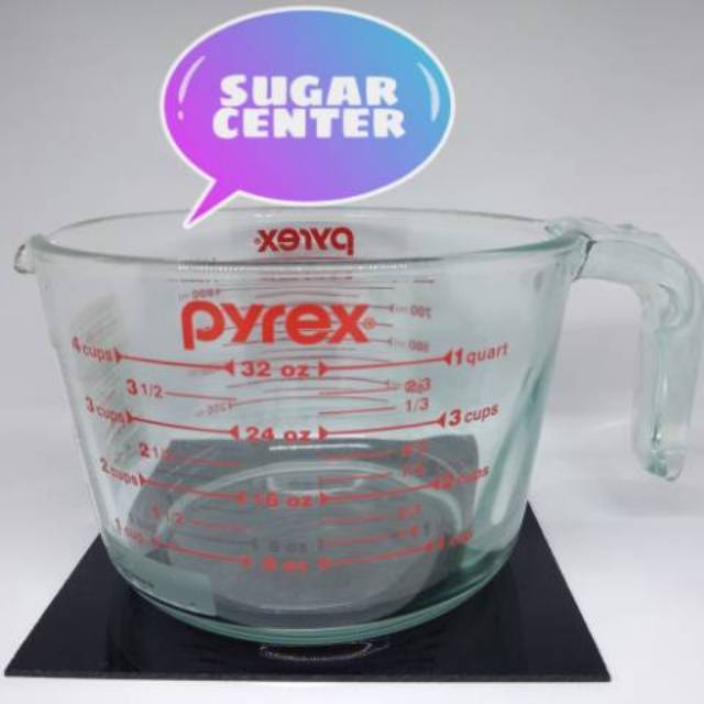 Pyrex Gelas Ukur 32 Oz/Gelas Ukur Pyrex Kapasitas 946 ml