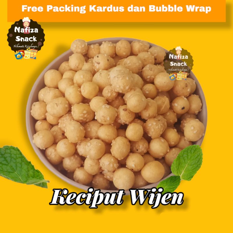 

Keciput Wijen 120 Gram/Onde-Onde Wijen/Cemilan Onde Ciput Enak Dan Renyah