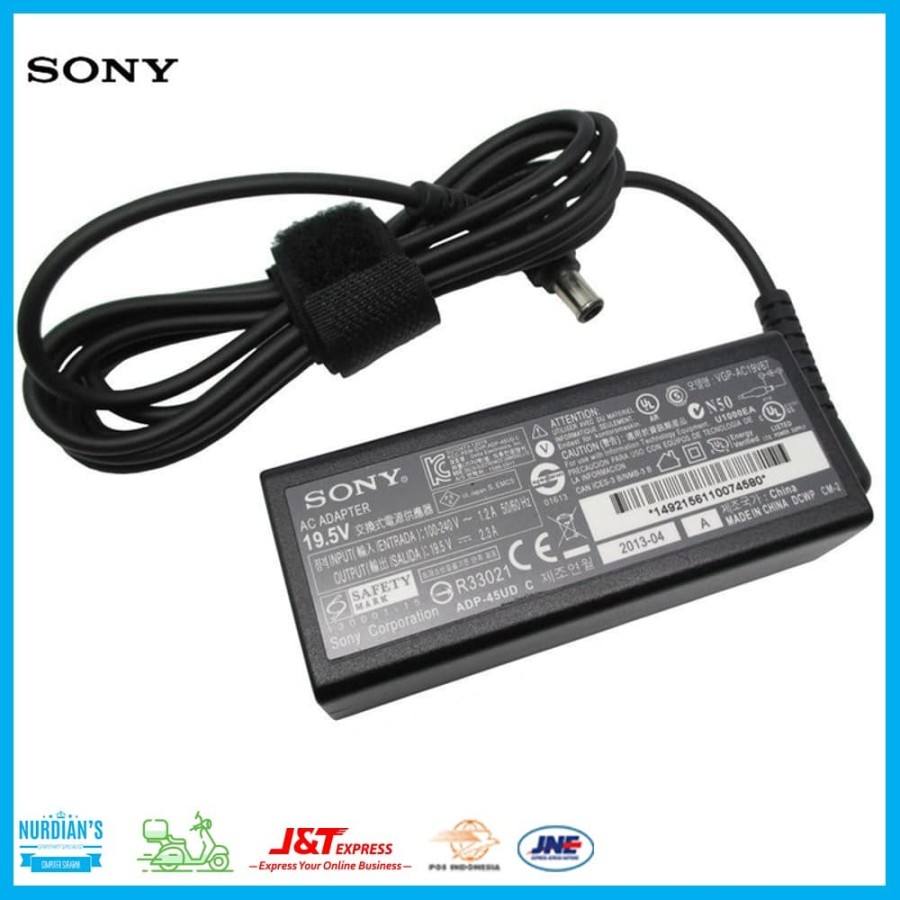 Charger Adaptor Laptop SONY VAIO - 10.5V 2.9A original